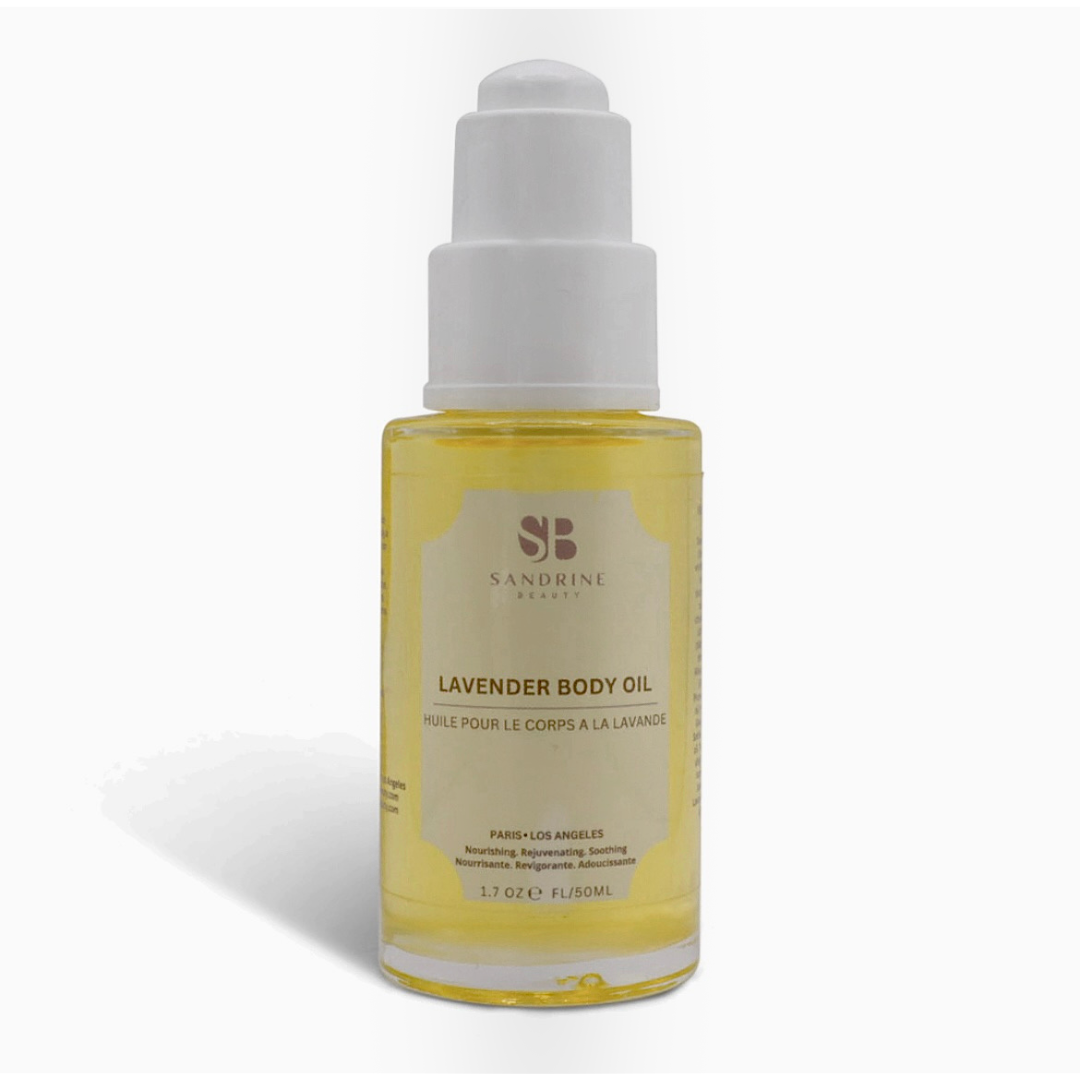 HUILES POUR LE CORPS A LA LAVANDE  / LAVENDER BODY OIL COQ10 CONCENTRATE